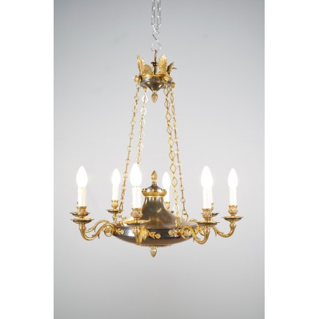 Restoration-style chandelier