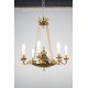 Restoration-style chandelier