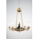 Restoration-style chandelier