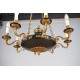 Restoration-style chandelier