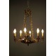 Restoration-style chandelier