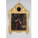 Louis XVI period gilded mirror