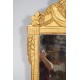 Louis XVI period gilded mirror