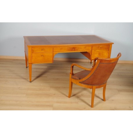 Directoire-style desk and armchair