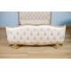 Louis XV style lacquered bed