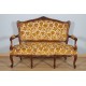 Louis XV style living room walnut 1900