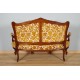 Louis XV style living room walnut 1900