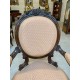 Four Napoleon III armchairs