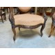 Four Napoleon III armchairs