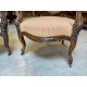 Four Napoleon III armchairs