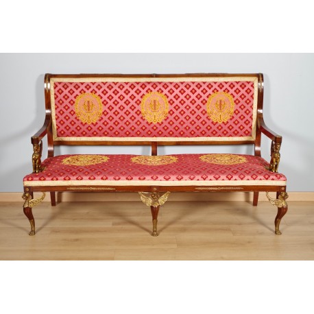 Retour d'Egypte Empire-style sofa