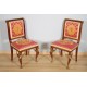 Pair of Retour d'Egypte Empire-style chairs