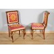 Pair of Retour d'Egypte Empire-style chairs