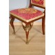 Pair of Retour d'Egypte Empire-style chairs