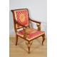 Pair of Retour d'Egypte Empire-style armchairs