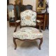 Louis XV period flat-back armchair