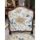 Louis XV period flat-back armchair