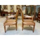 Pair of armchairs in the Transition style