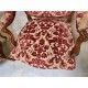 Pair of Louis XV style Nogaret armchairs