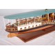 Model of a Danish paddlewheel steamer