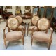 Four armchairs in the Transition style