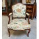 Louis XV period flat-back armchair