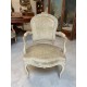 Louis XV period painted armchair