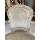 Louis XV period painted armchair