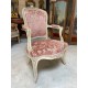 Louis XV period painted armchair