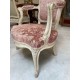 Louis XV period painted armchair