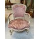 Louis XV period painted armchair