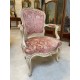 Louis XV period painted armchair