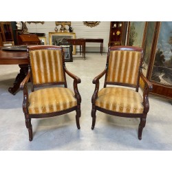 Pair of armchairs Restoration period