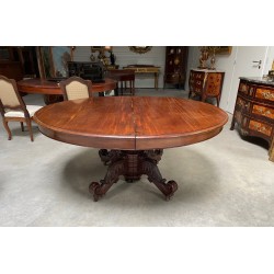 Napoleon III dining room pedestal table