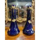 Paire de vases Art-Nouveau en porcelaine