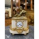 Napoleon III Golden Bronze Clock