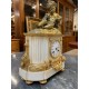 Napoleon III Golden Bronze Clock