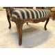 Louis XV period Armchair And Footrest