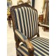 Louis XV period flat-back armchair