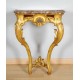 Louis XV period gilded console