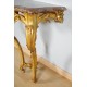 Louis XV period gilded console