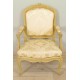 Louis XV style armchairs and armchairs Chassis