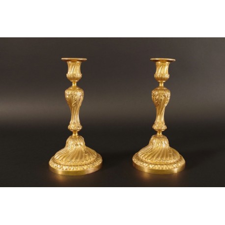 Pair Of Louis XVI Style Candlesticks