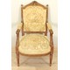 Louis XVI style armchairs Petit Point