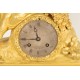 Clock Charles X Golden Bronze