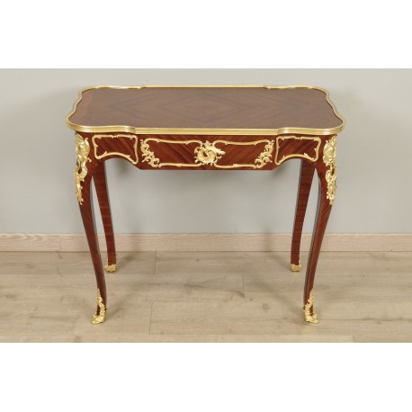 Louis XV style desk signed Sormani