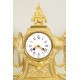 Golden Bronze Clock Napoleon III