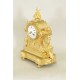 Golden Bronze Clock Napoleon III