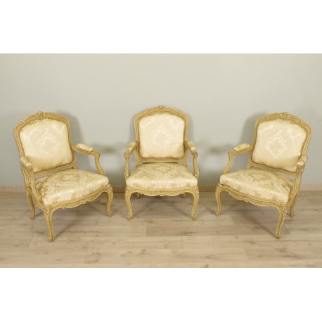 Chassis Armchairs Louis XV style