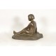 Bronze Diane Child By E.Forestier
